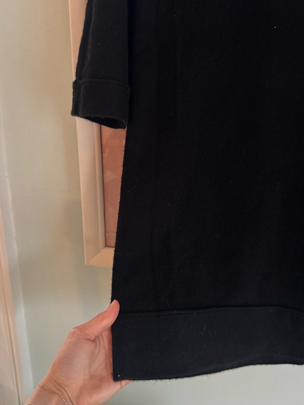 J. Crew Black Women's Sweater Dress - Picture 5 of 5